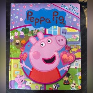 Peppa Pig First Look and Find Book Harback